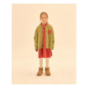Jelly Mallow - Cardigan Feliz | Verde Oliva