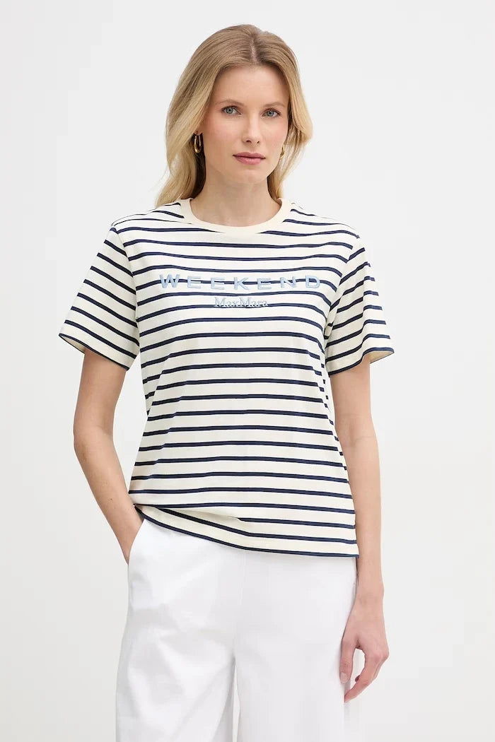 Camiseta de algodón BORA de Weekend Max Mara