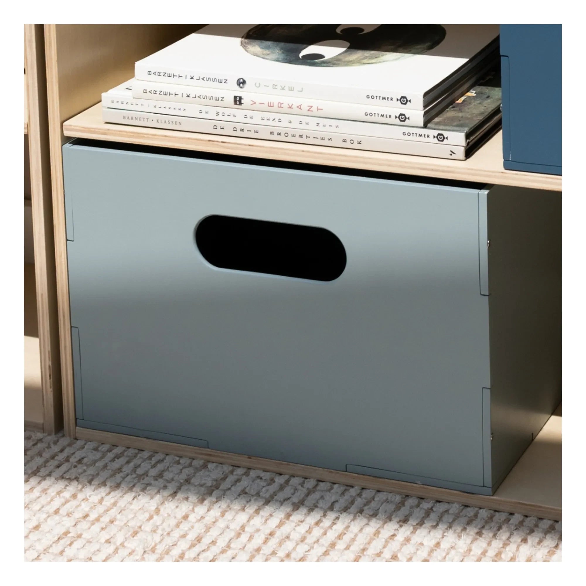 Nofred - Caja de almacenaje de madera | Verde oliva