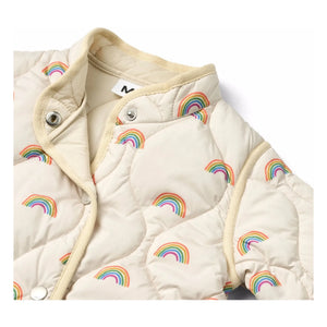 Molo - Chaqueta de fibra reciclada Harrie Rainbow | Crudo