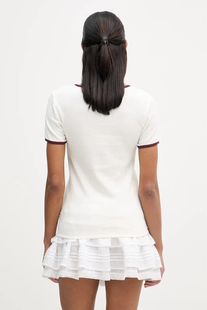 Camiseta de algodón para mujer Marc O'Polo