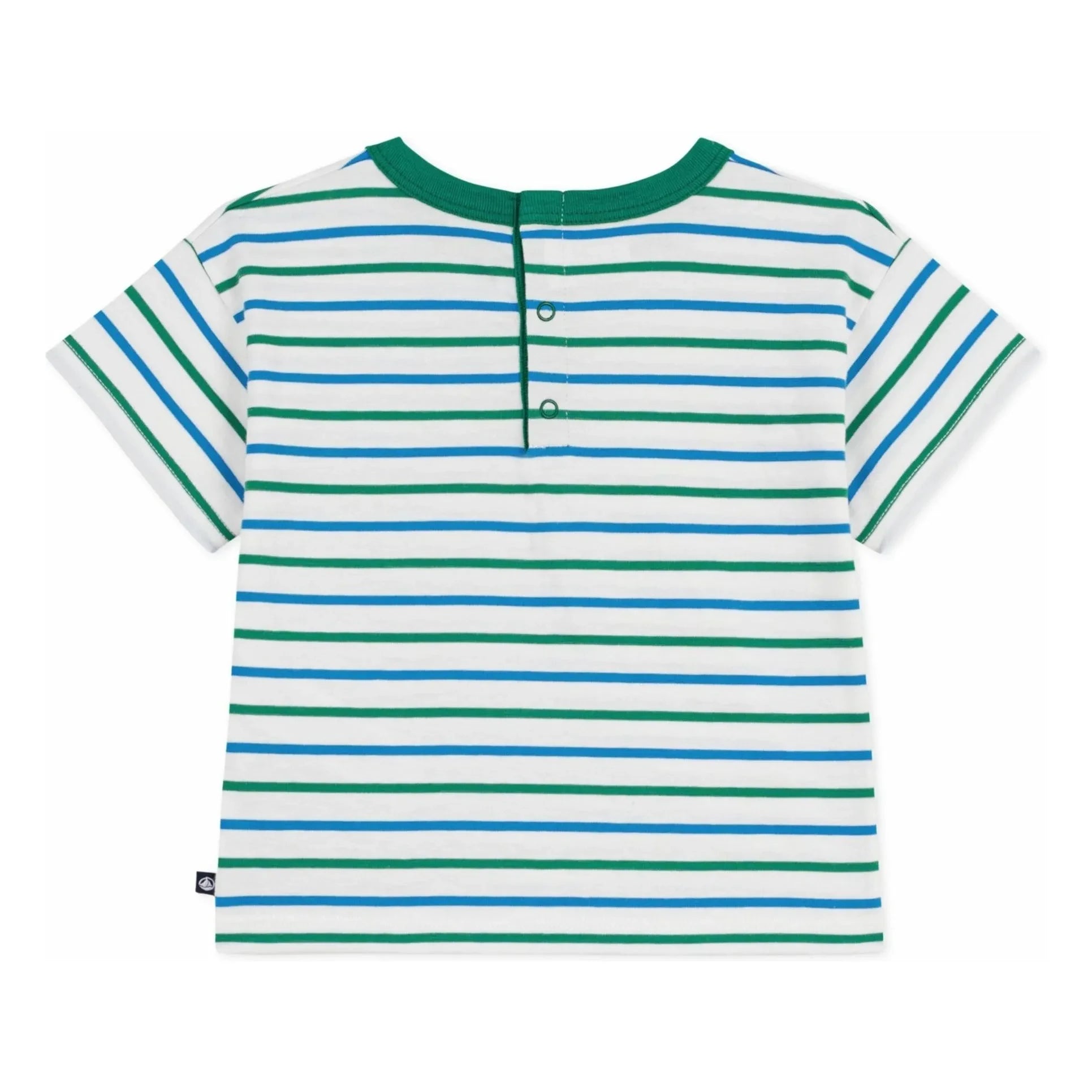 Petit Bateau - Camiseta Rayas | Blanco