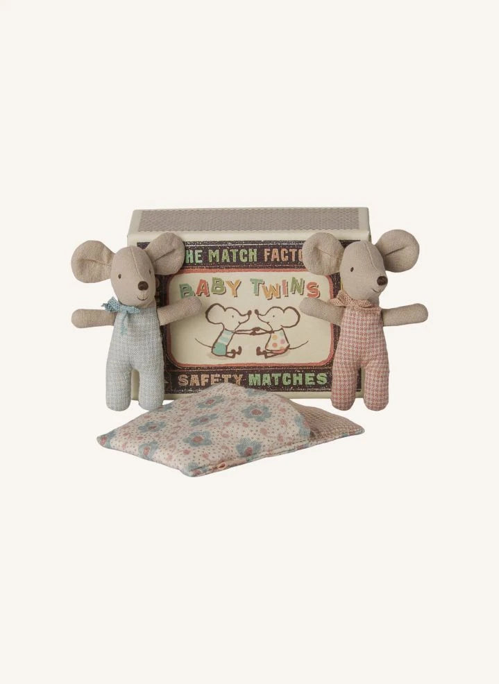 Maileg - Gemelos de bebé en sus cajas