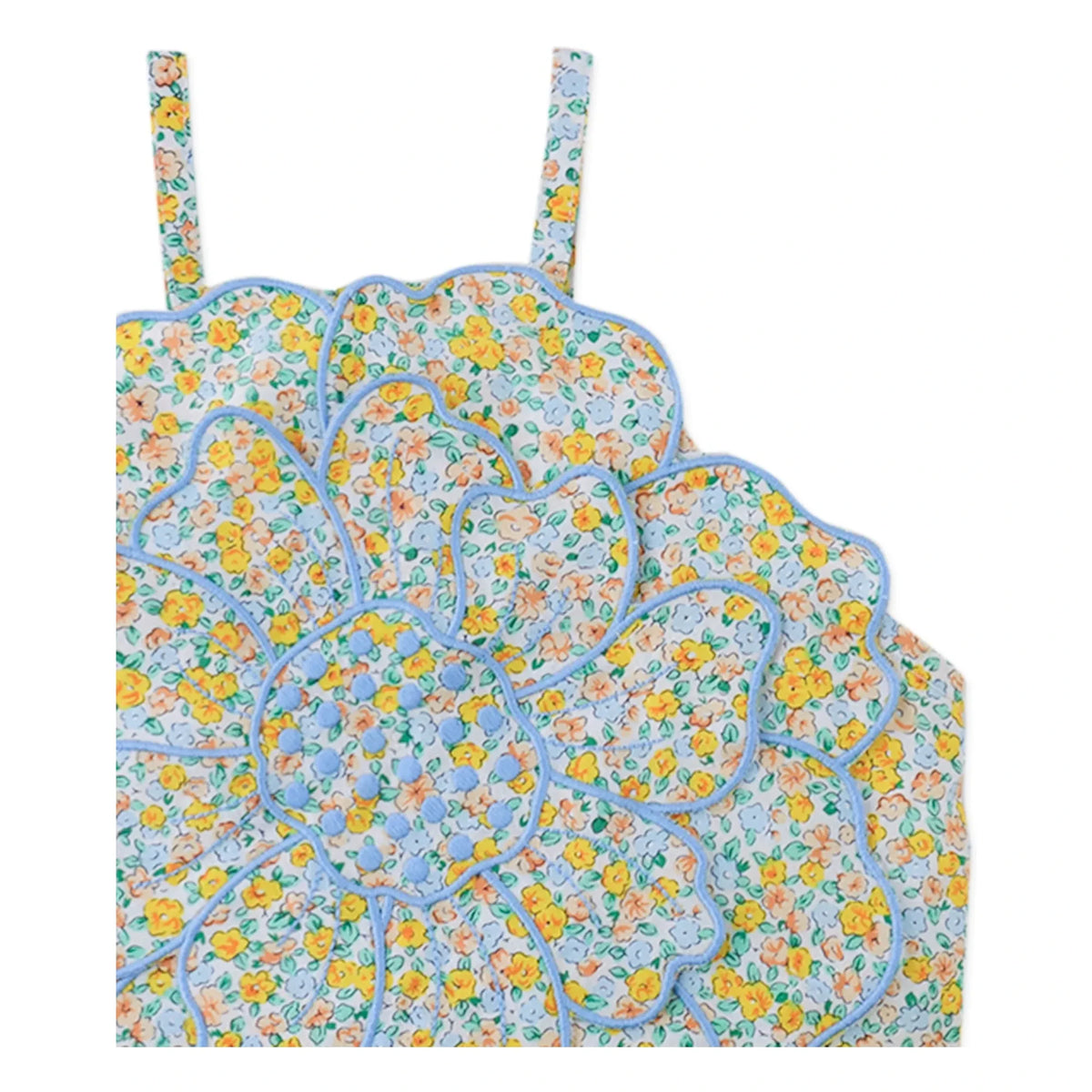 Gingersnaps - Top Eloise Fleur | Azul
