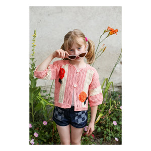 Kalinka - Penelope Chaqueta de Ganchillo | Rosa