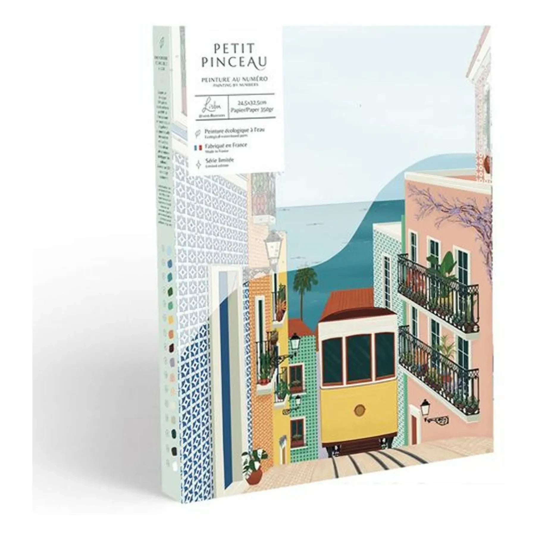 La Petite Épicerie - Set de colorear - El tranvía de Lisboa de Vero Illustrates