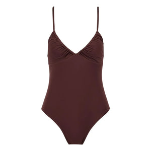 Anja Paris - Traje de baño de una pieza Le Fabuleux | Marrón oscuro