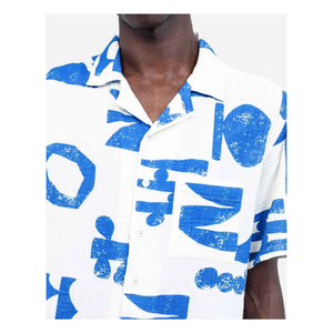 Olow - Camisa Aloha Shapes | Blanco