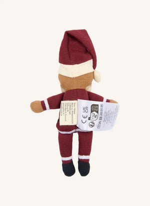 Fabelab - Figura navideña portátil de Papá Noel | Rojo