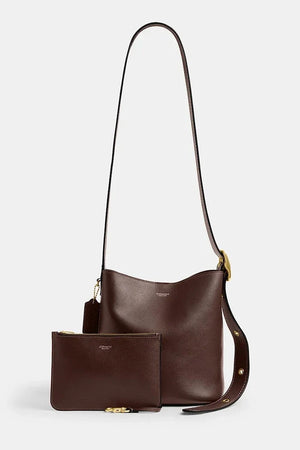 Bolso bandolera de piel Coach para mujer Bleecker Bucket Bag 21