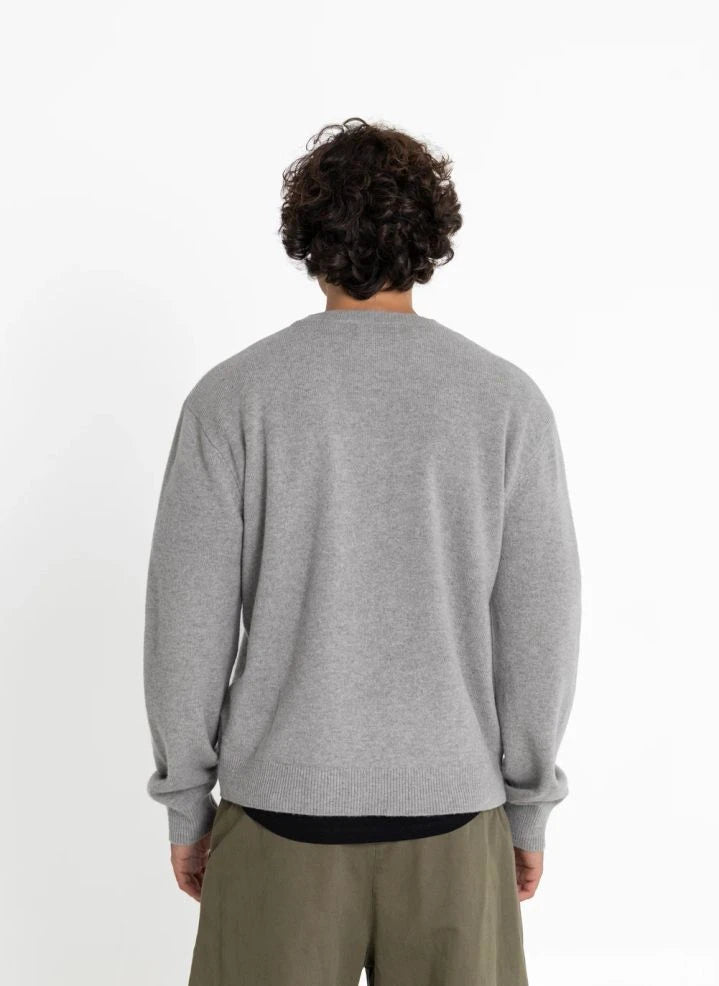 Smallable Man - Suéter de Merino Mozart | Gris Melange