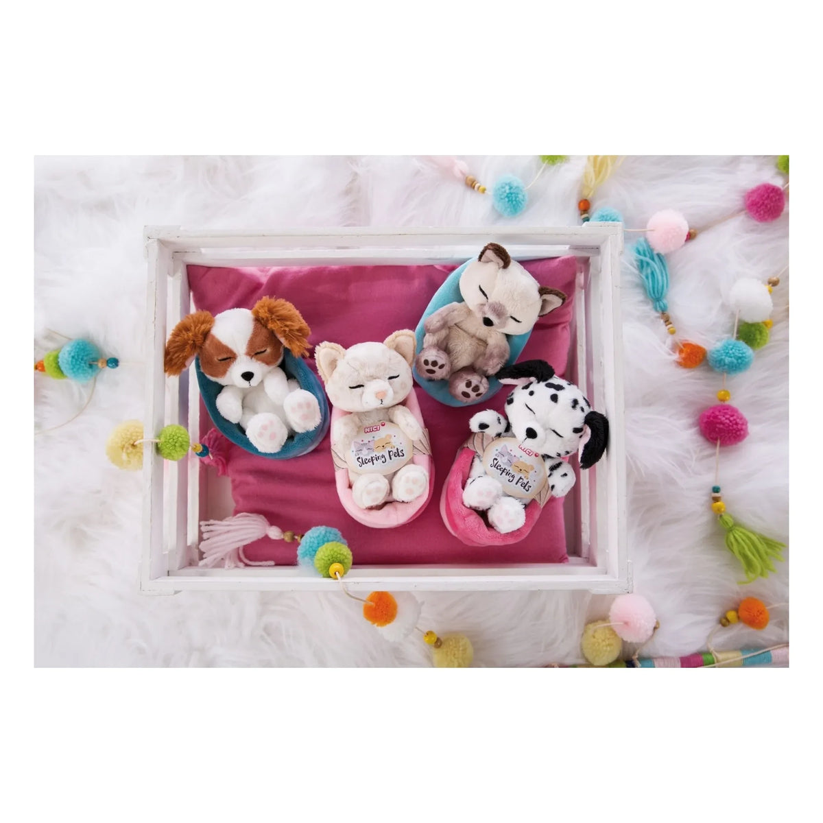 Nici - Peluche de gato leopardo - Mascotas durmientes | Crudo