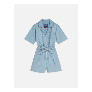 Scotch & Soda - Mono corto chambray | Azul claro