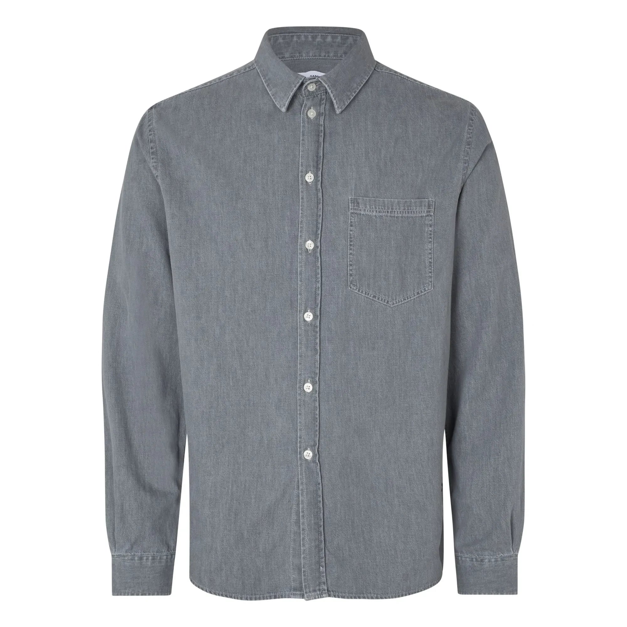 Samsoe Samsoe - Camisa Saryan P 15248 Algodón orgánico | Azul Claro
