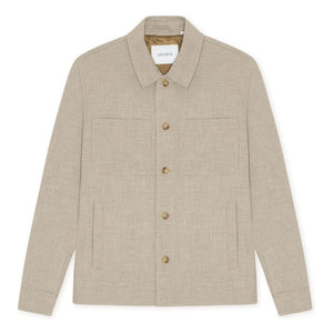 Les Deux - Chaqueta Check Hybrid | Marrón