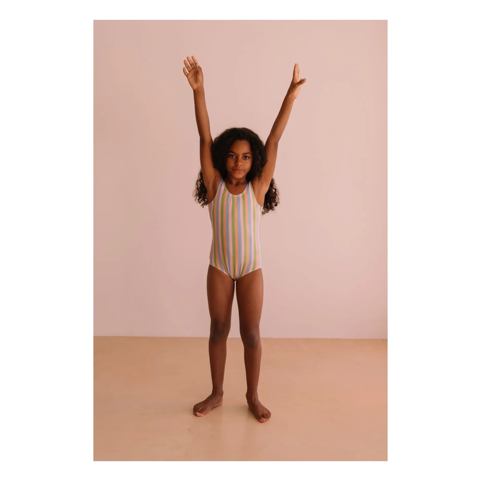 We Are Kids - Bañador a rayas Hailey | Rosa claro