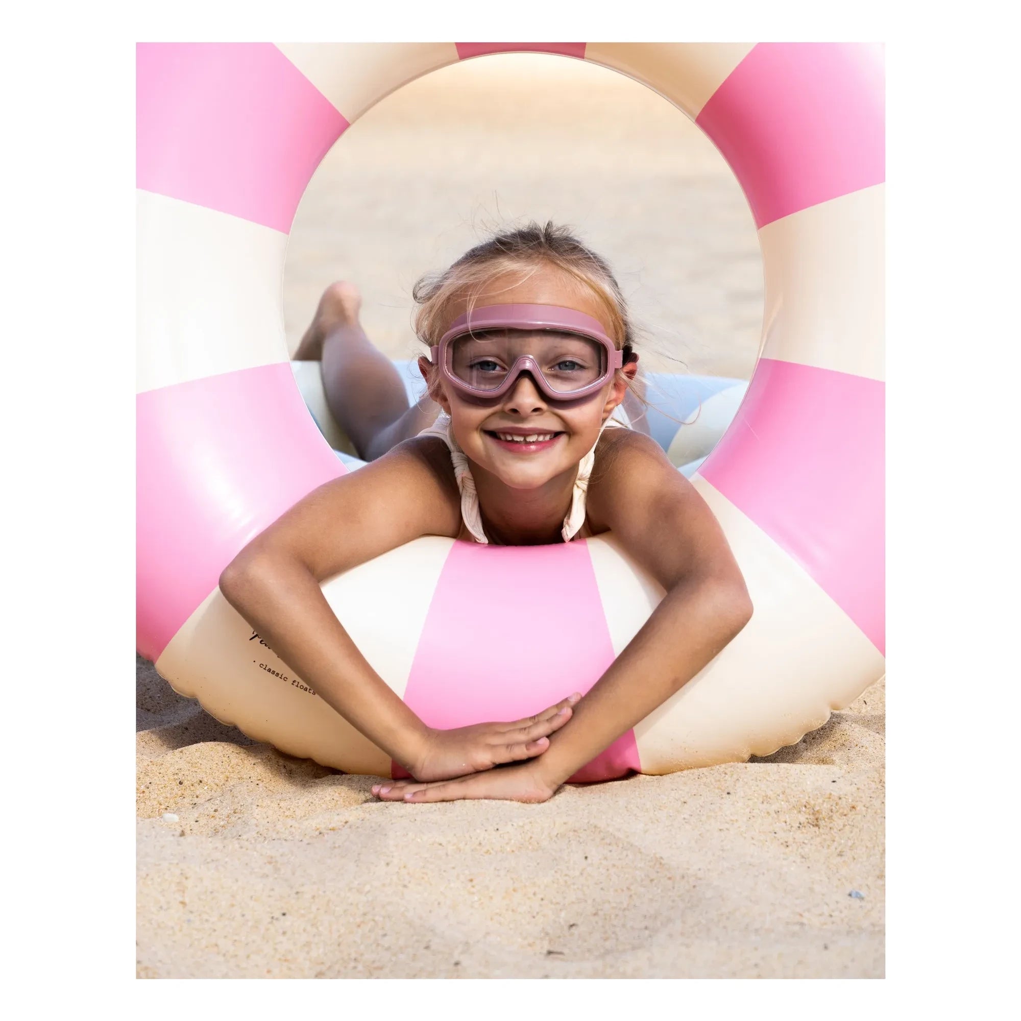 Petites Pommes - Gafas de natación Hans | Rosa Polvo