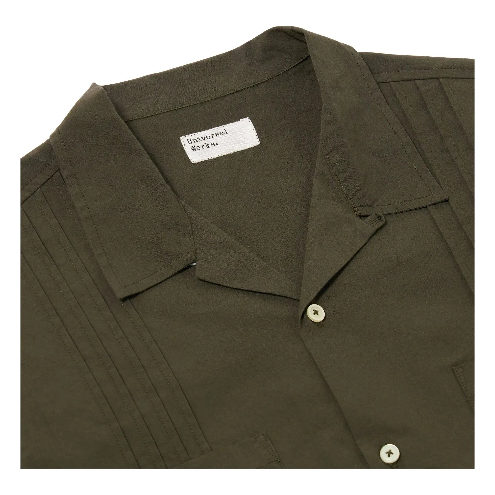 Universal Works - Camisa Dwight de Algodón | Caqui