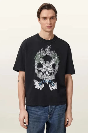 Camiseta de algodón PALM para hombre de AllSaints