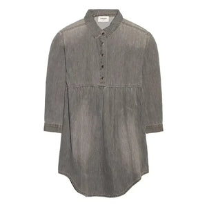 Finger in the nose - Vestido Darlin Denim | Gris denim