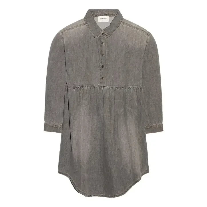 Finger in the nose - Vestido Darlin Denim | Gris denim