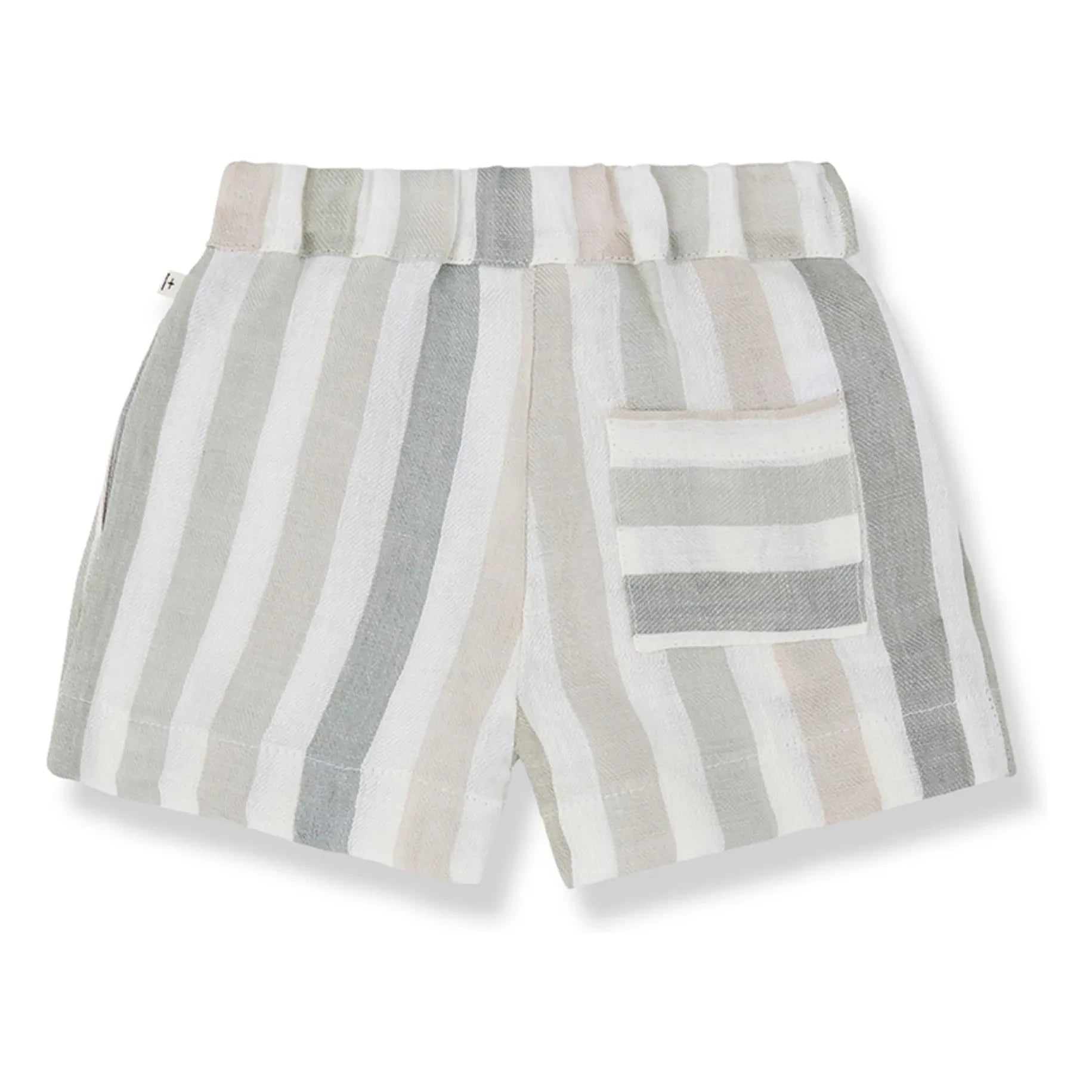 1+ in the family - Vilopriu Bermudas de lino a rayas | Crudo