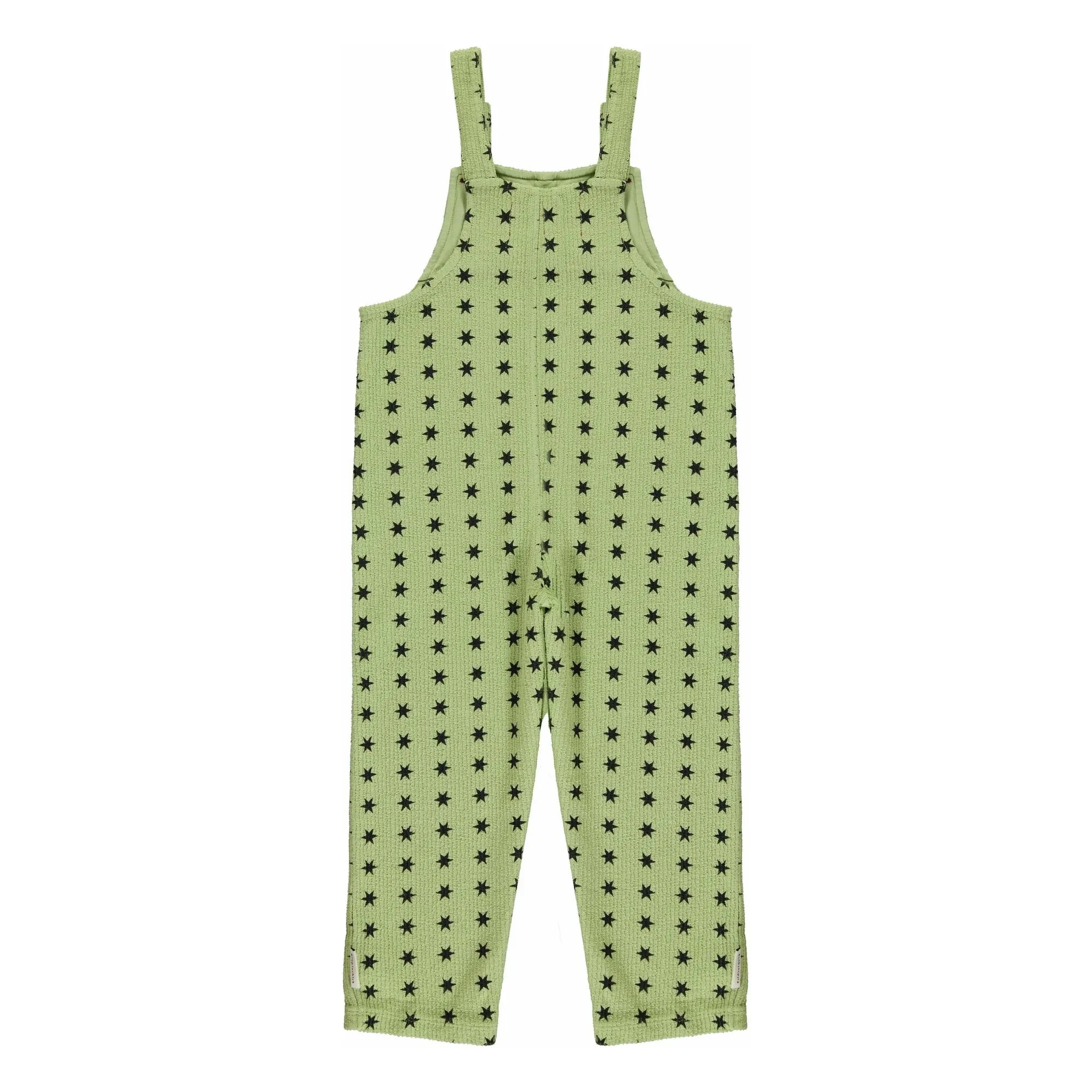 Piupiuchick - Peto de algodón orgánico acanalado con estrellas | Verde