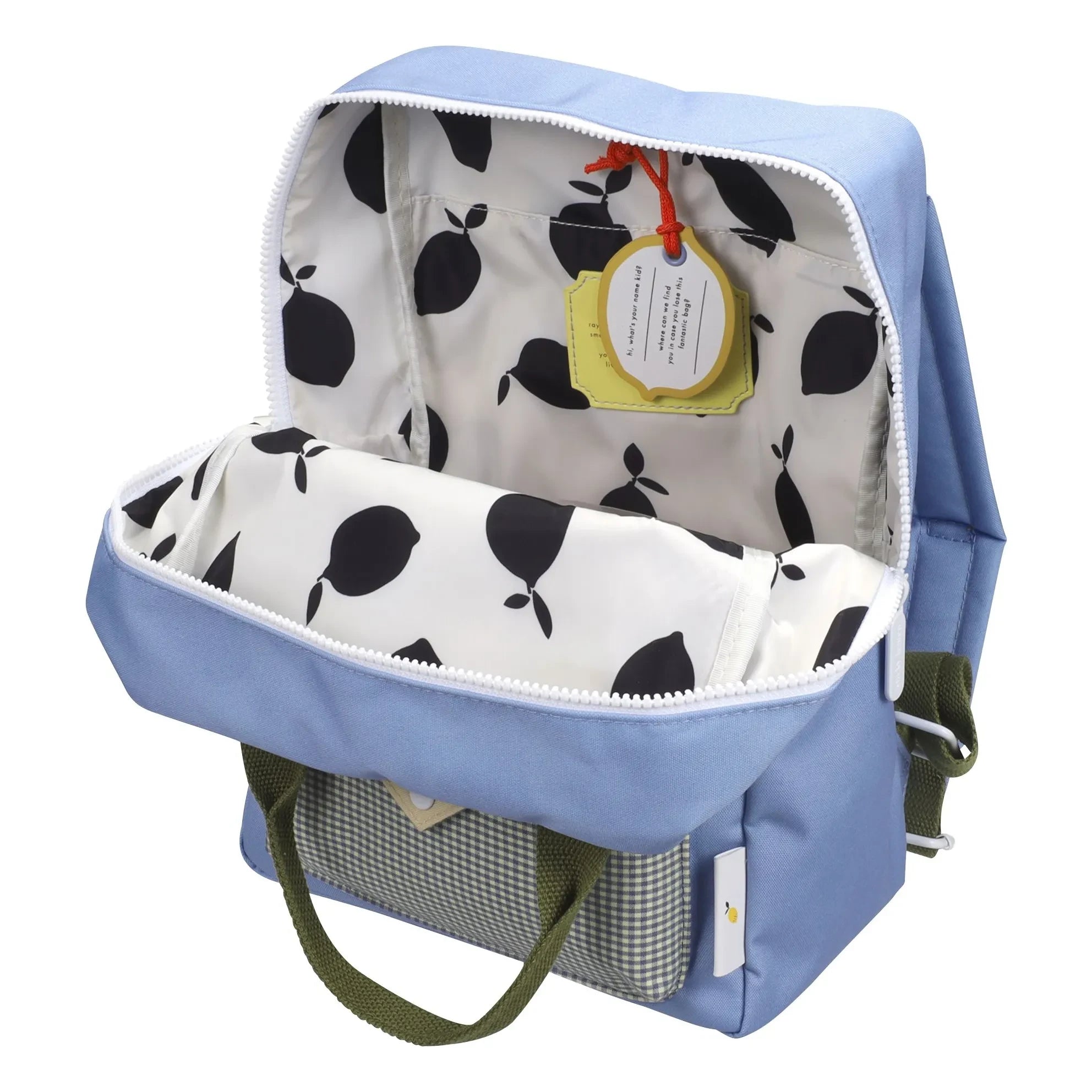 Sticky Lemon - Mochila tipo sobre mediana | Azul claro