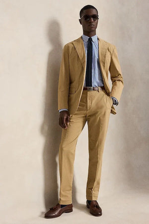 Camisa de algodón elástico para hombre Polo Ralph Lauren