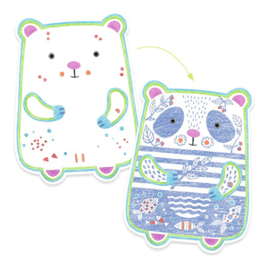 Djeco - Dibujos para colorear de animales salvajes