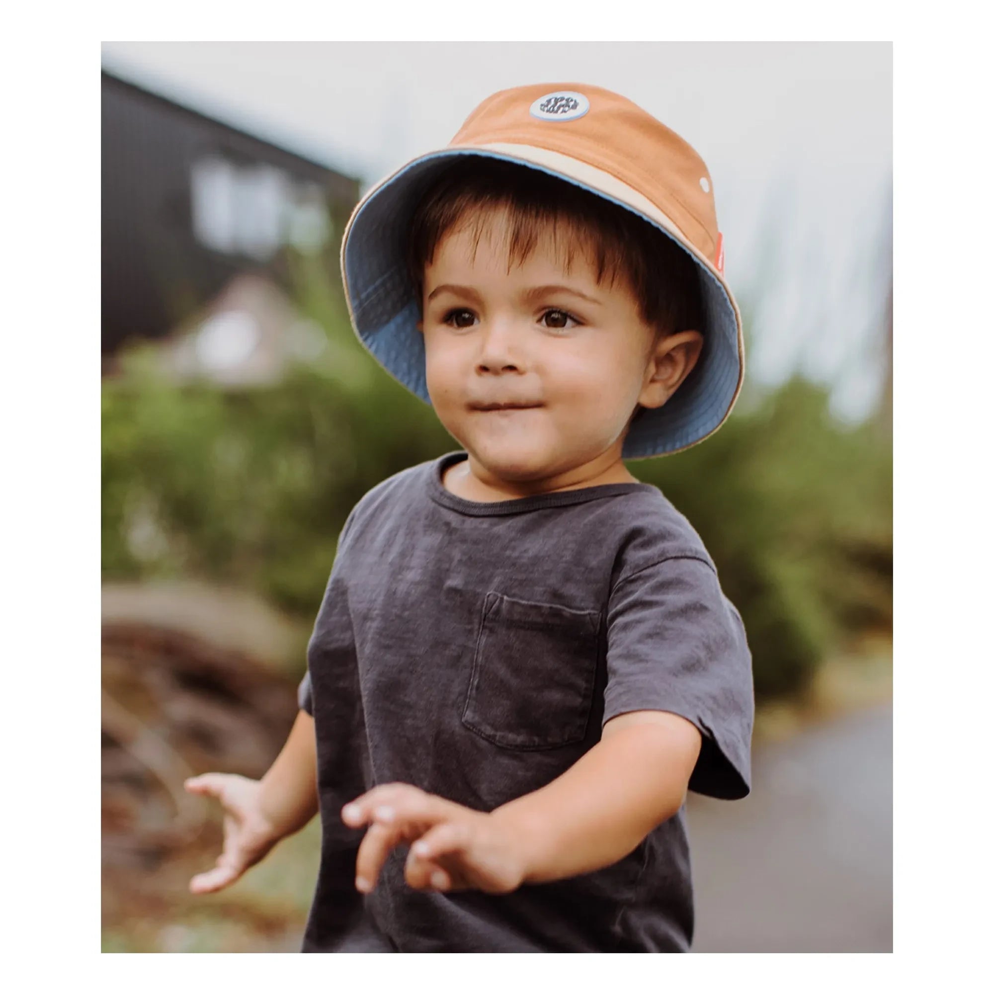 Hello Hossy - Bob Cordón Ajustable Mini Algodón Orgánico | Naranja