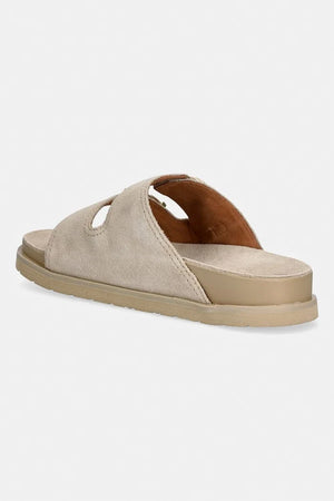 Gant zapatillas de mujer destalonadas de ante con puntera abierta Mardale