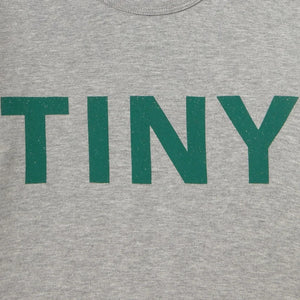 Tinycottons - Camiseta de algodón orgánico Tiny | Gris jaspeado