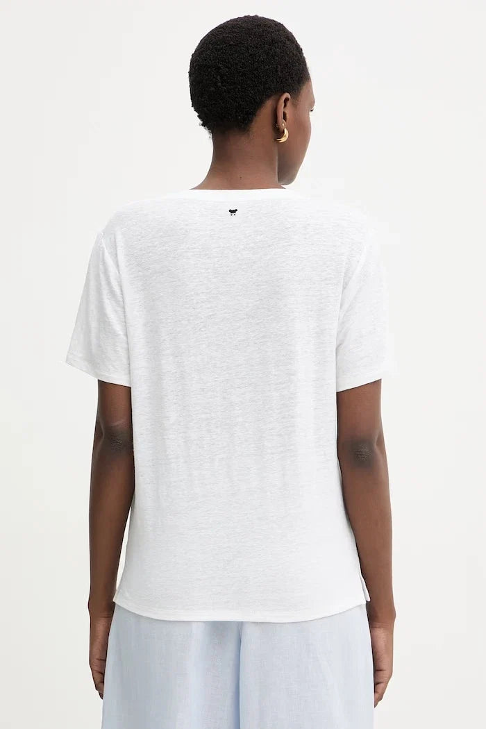 Camiseta de lino PELOTA Weekend Max Mara para mujer