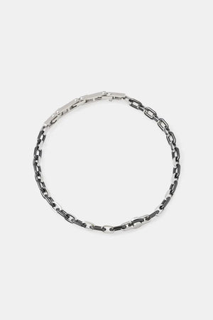 Pulsera MASERATI de acero inoxidable y cerámica para hombre