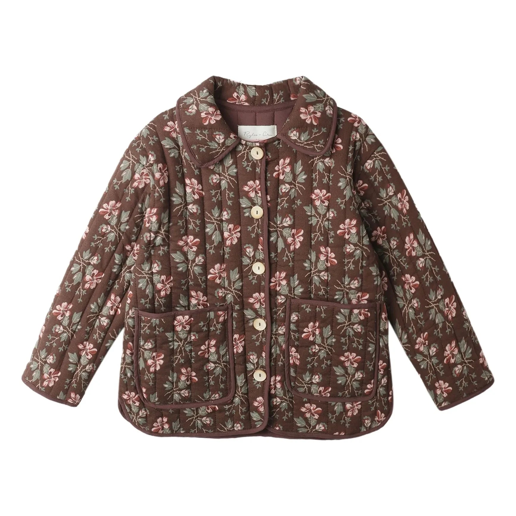 Rylee + Cru - Chaqueta acolchada Clara | Marrón