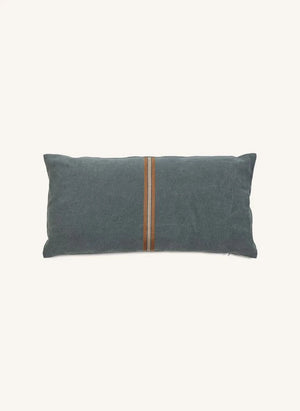 Libeco - Funda de cojín Atlas | Gris carbón