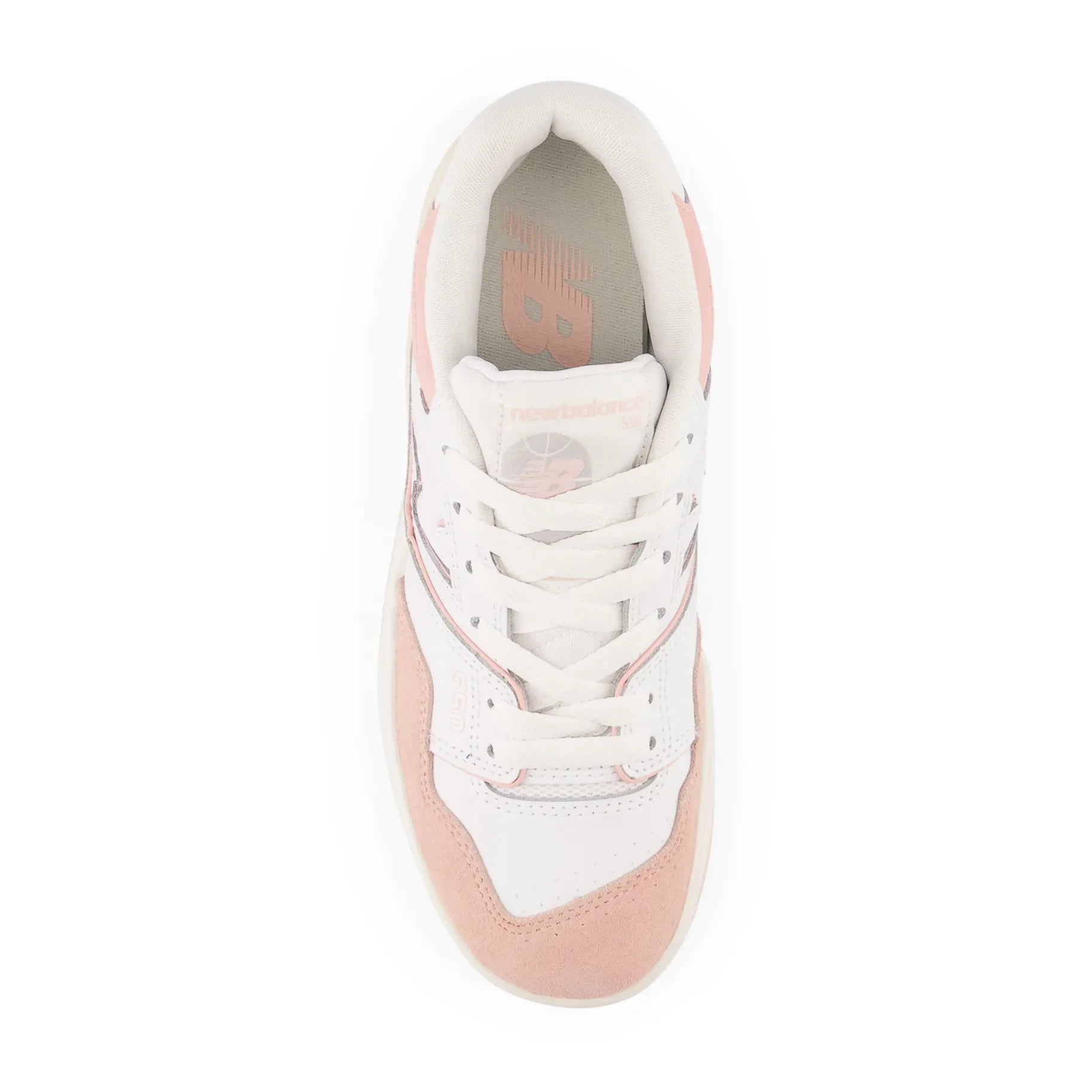 New Balance - Zapatillas clásicas 550 con cordones | Rosa claro