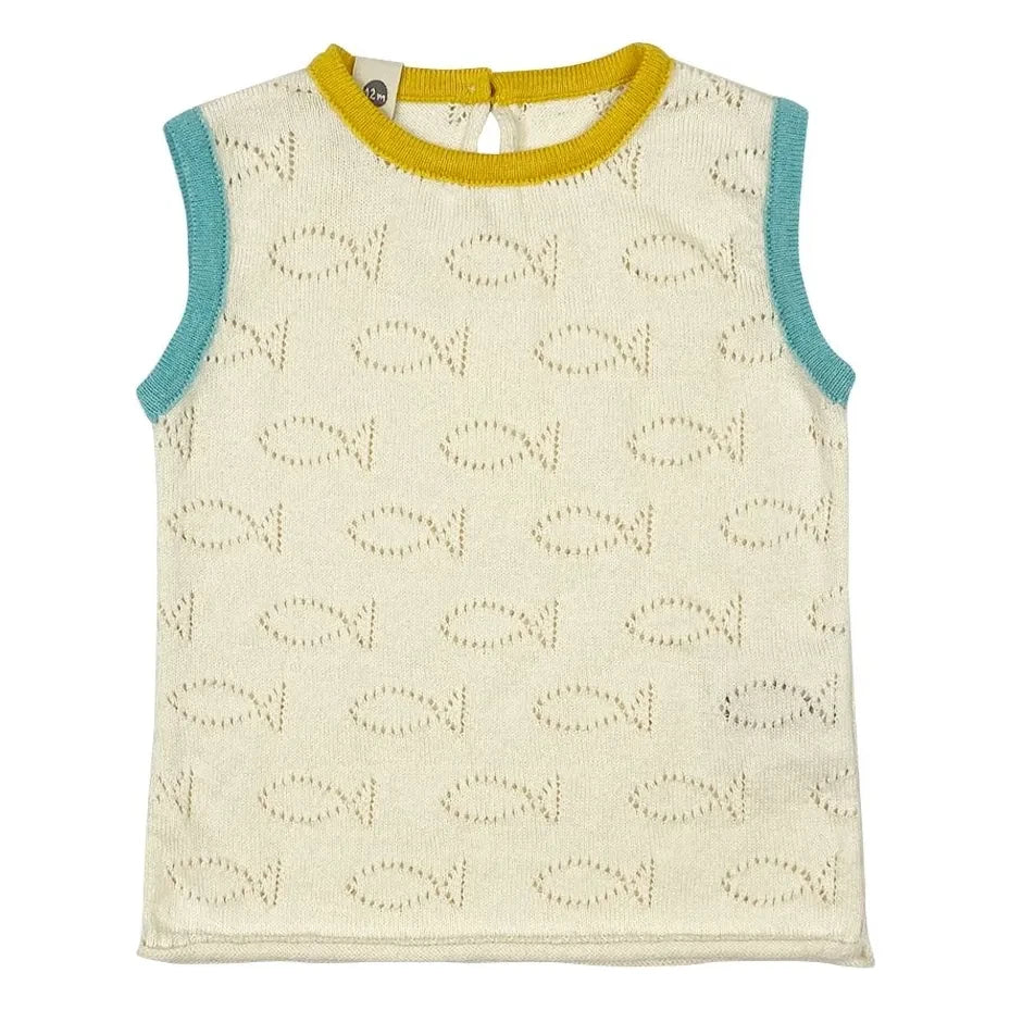Bayiri - Camiseta interior de algodón orgánico | Crudo