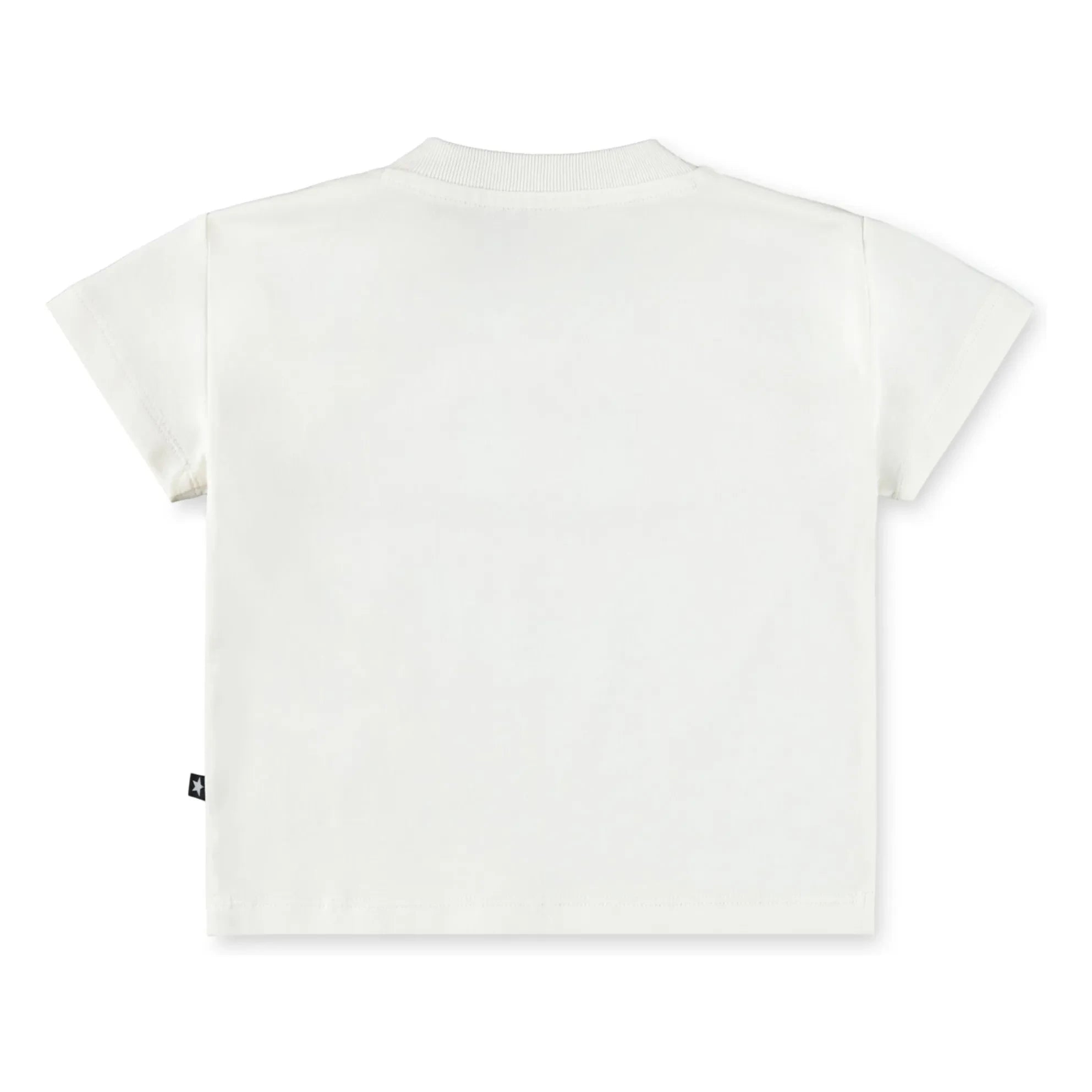 Molo - Camiseta de algodón orgánico Enzo Smile | Blanco