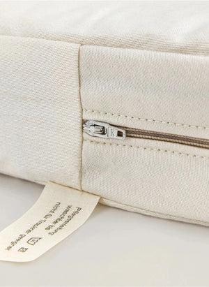 Bermbach Handcrafted - Cuna Lola y Emil para Cuna Cama Ovalada de Algodón Orgánico | Blanco