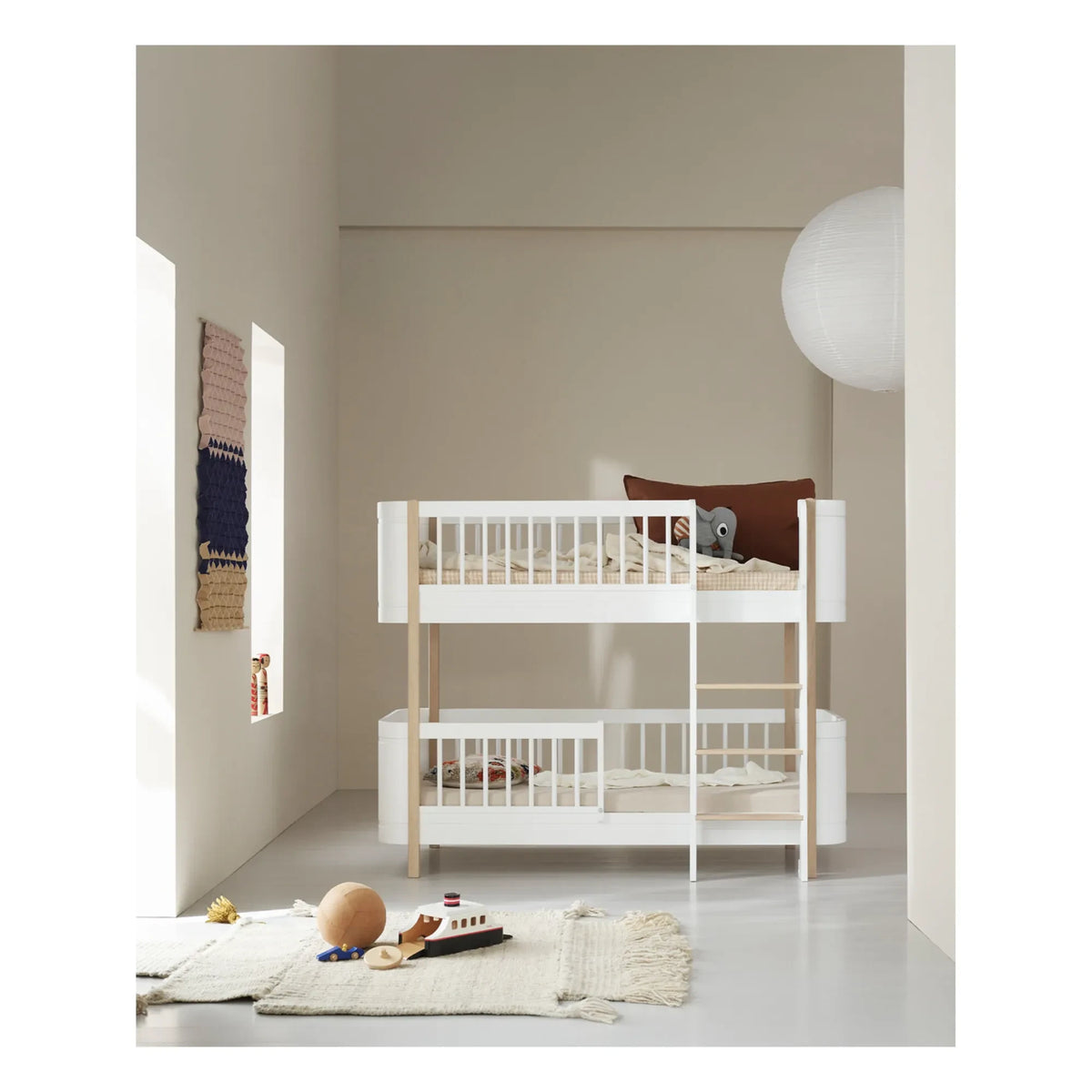 Oliver Furniture - Cama Nido Baja Mini+