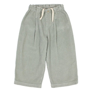 Búho - Pantalón de terciopelo para mujer | Eucalipto