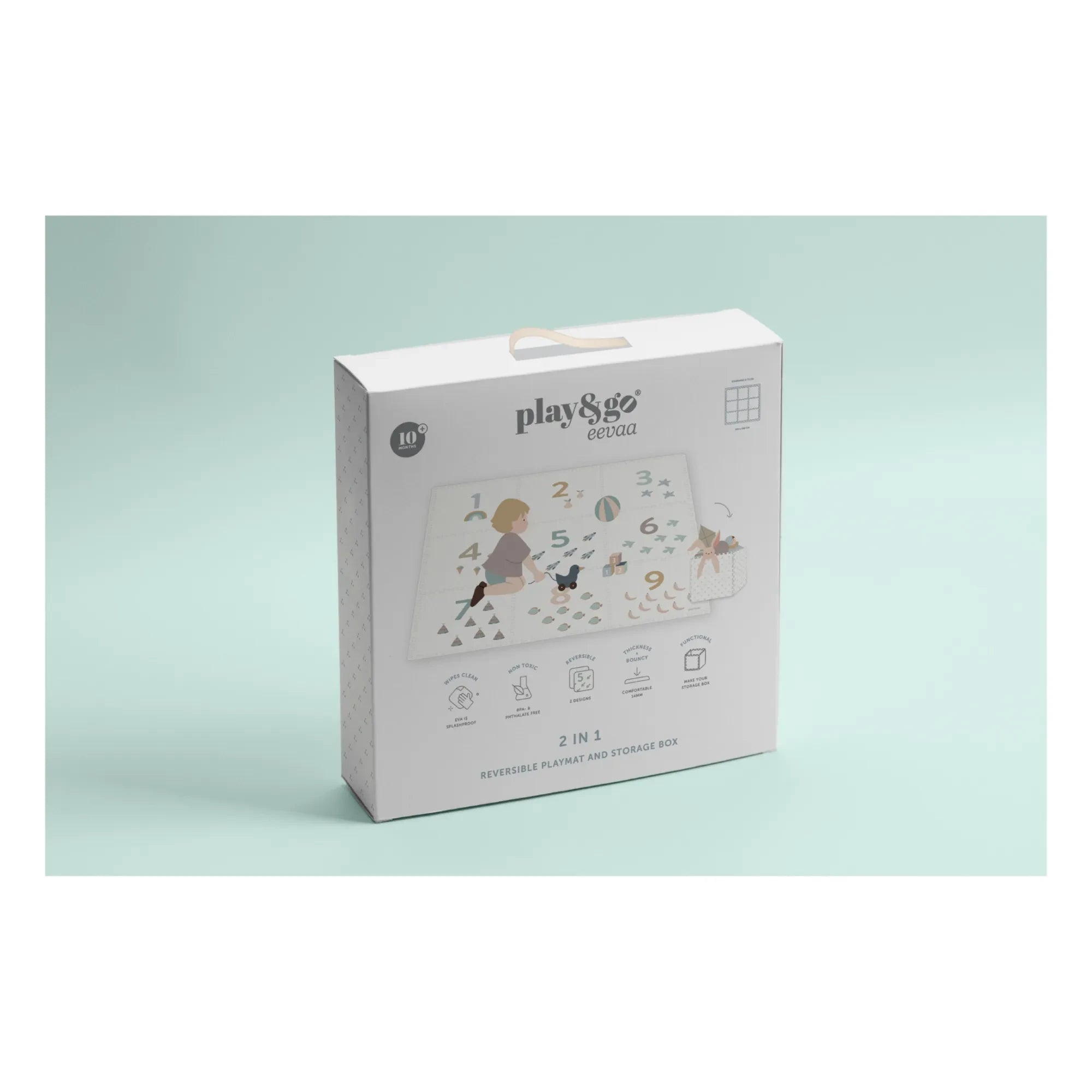 Play and Go - Esterilla de juego modular Tiloo - Número