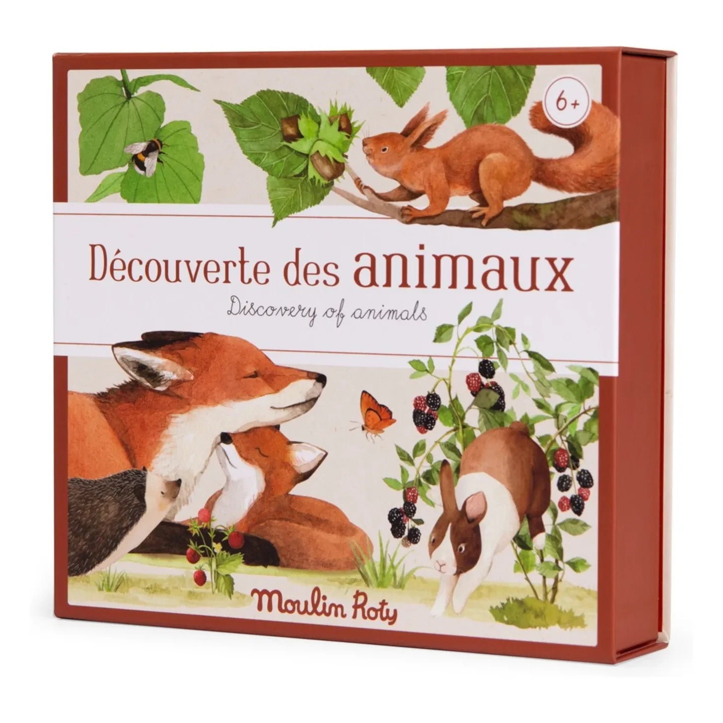 Moulin Roty - Set de exploración de animales de jardín - Le jardin du Moulin