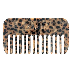 Peignée - Cepillo de viaje con estampado de leopardo
