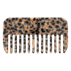 Peignée - Cepillo de viaje con estampado de leopardo