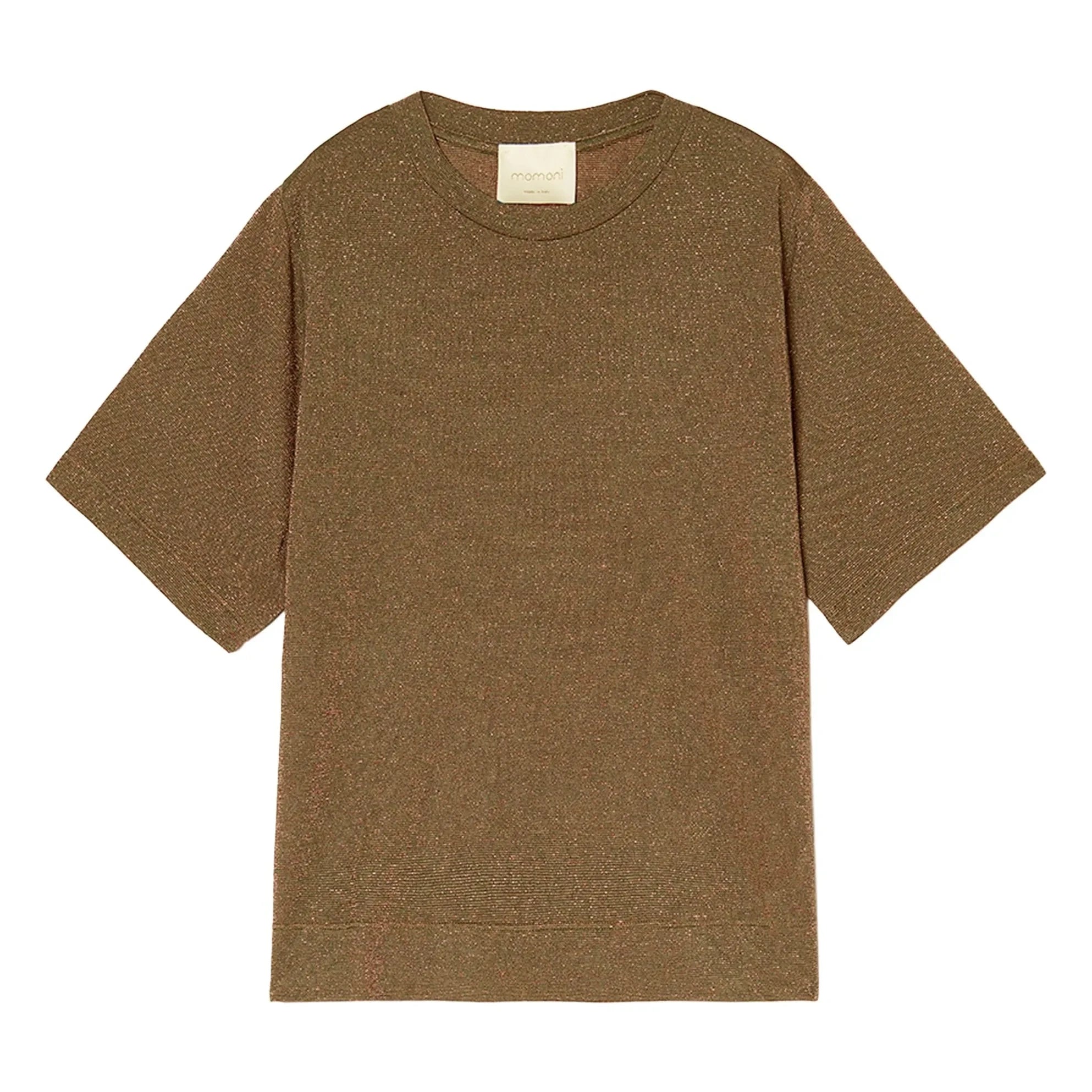Momoni - Camiseta metálica Iora | Tabaco