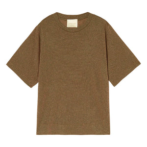 Momoni - Camiseta metálica Iora | Tabaco