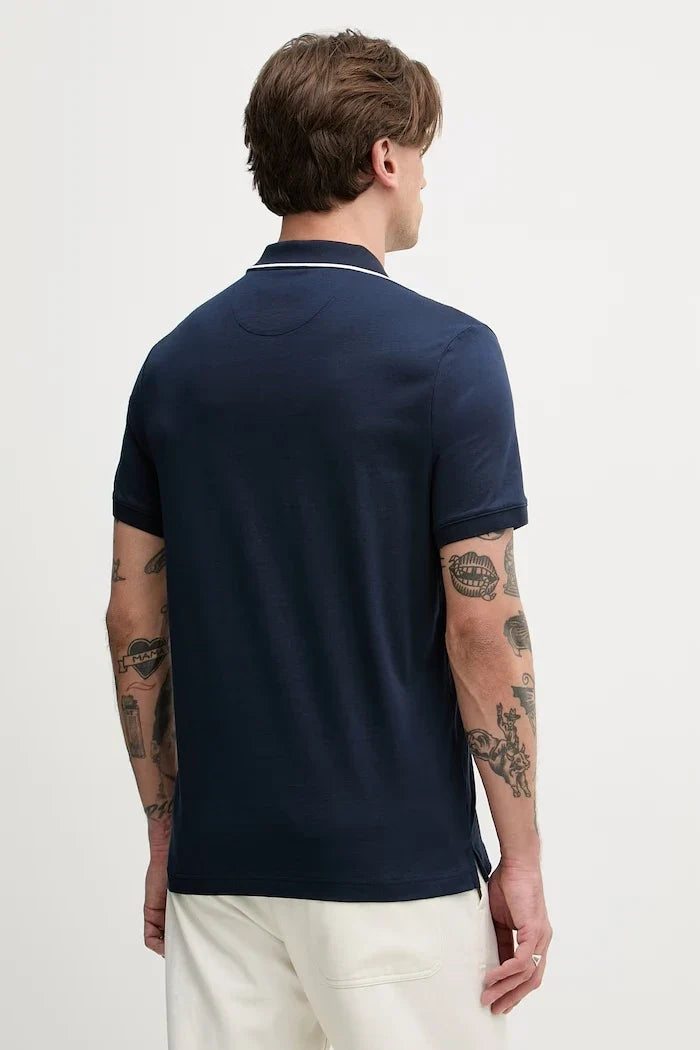 Camiseta de algodón Michael Kors con cuello para hombre